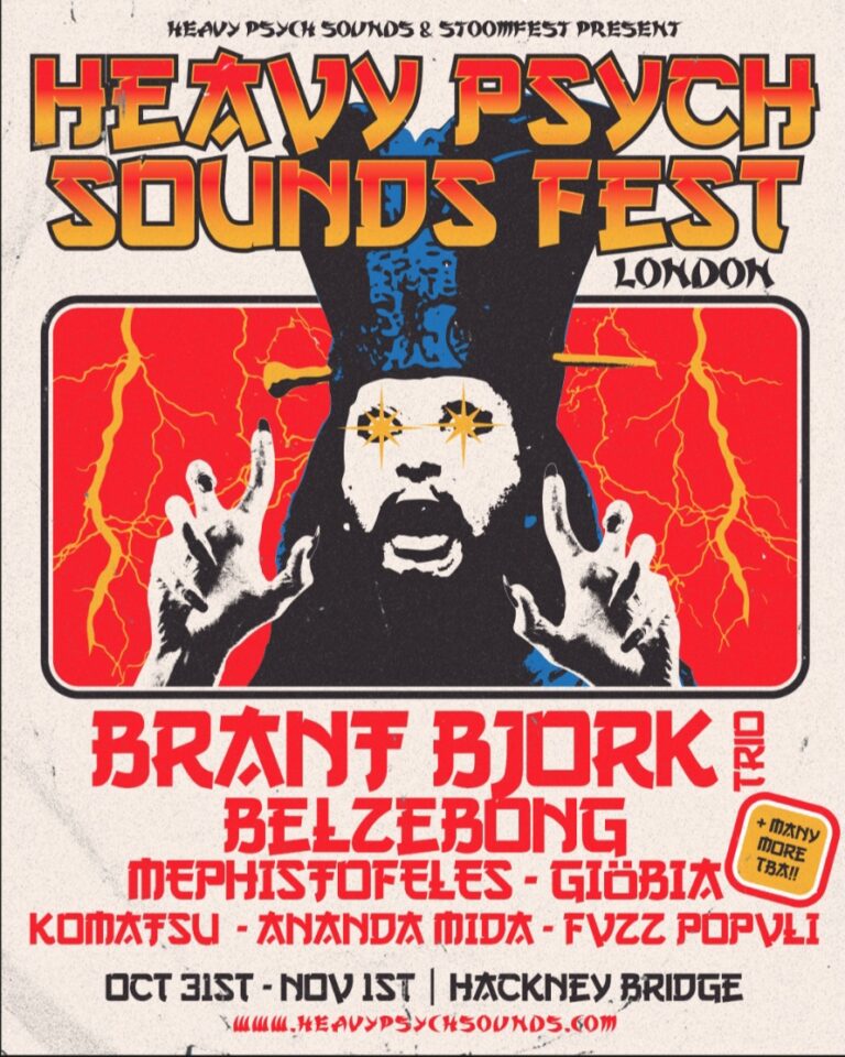 Read more about the article Heavy Psych Sounds Fest London Announces First Batch Of Bands