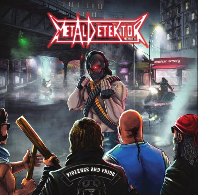 Read more about the article Italian Heavy Metal Band Metal Detektor Release New Album Violence And Pride