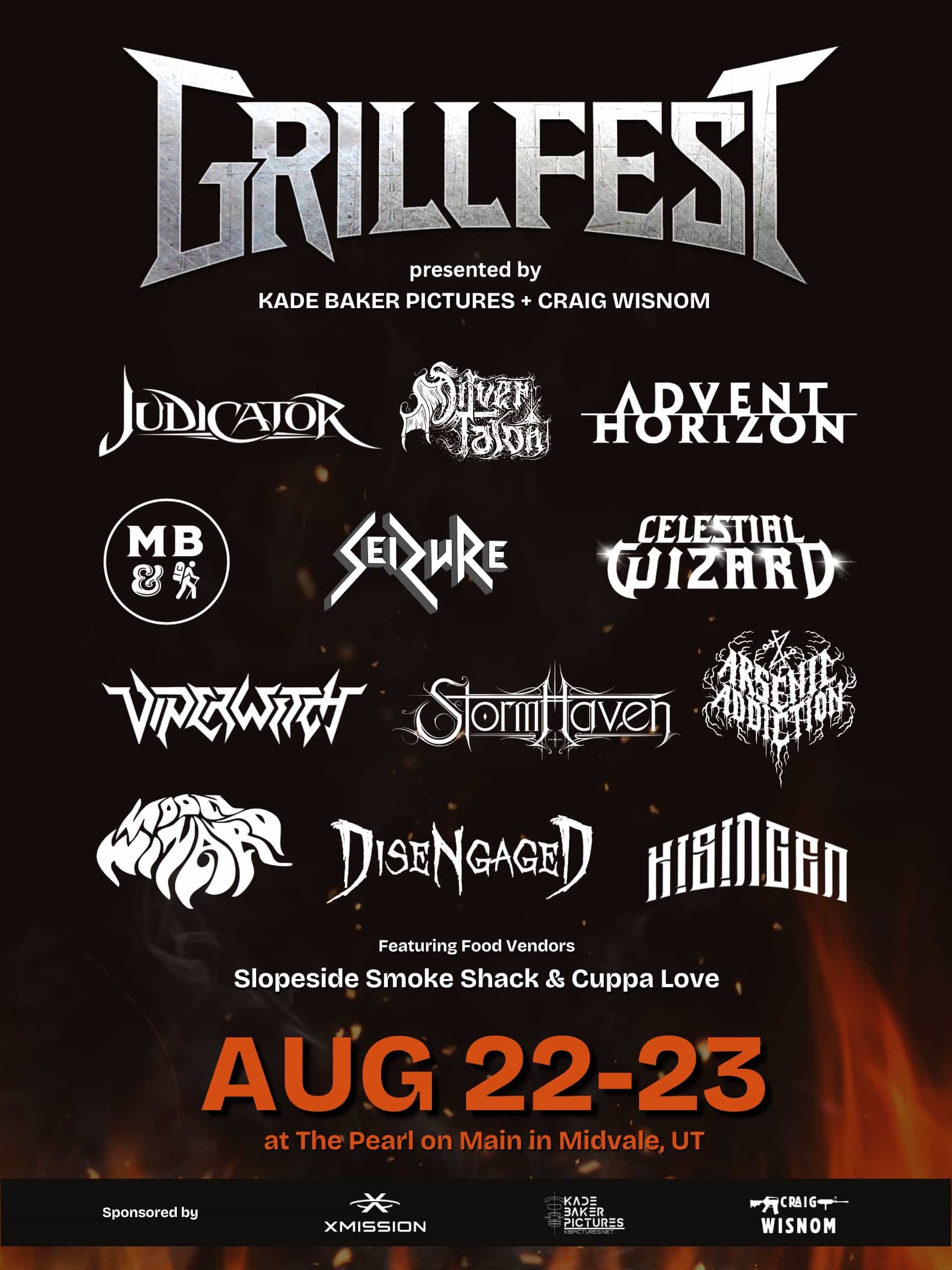 You are currently viewing Salt Lake City’s Grillfest Returns, Announce Full Line Up