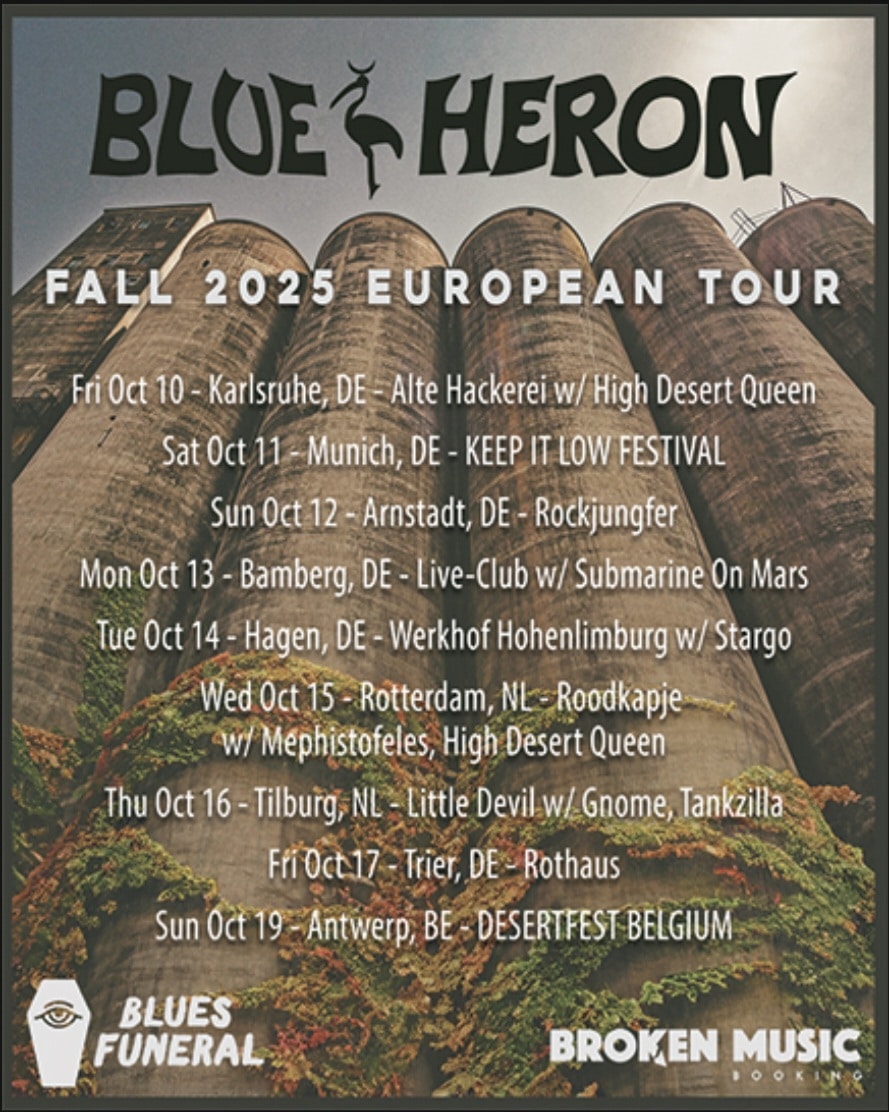 You are currently viewing Blue Heron Announce European Tour In Support Of Latest Album, Everything Fades