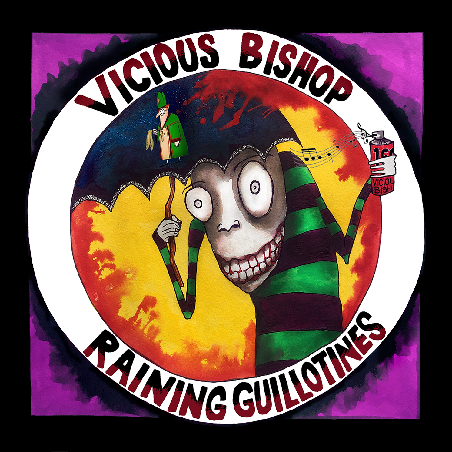 You are currently viewing Vicious Bishop Announce New Album: Raining Guillotines
