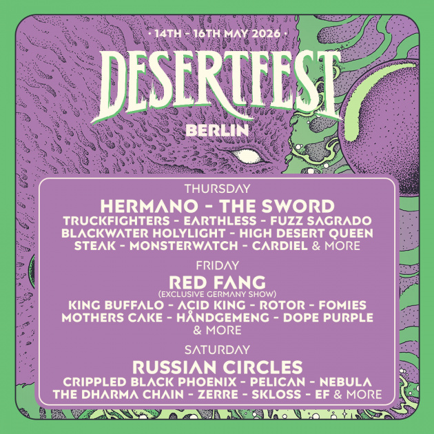 Read more about the article Desertfest Berlin Announces Line-Up