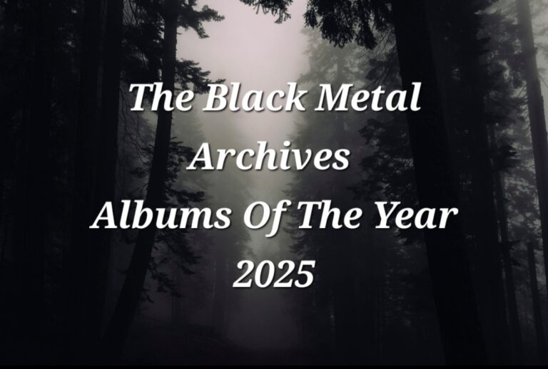Read more about the article The Black Metal Archives Albums Of The Year: 2025